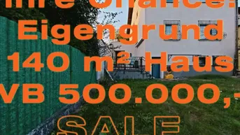 Expose IHRE CHANCE +EIGENGRUND +140 m² Haus +GARAGE +DIREKT IN LANGENZERSDORF