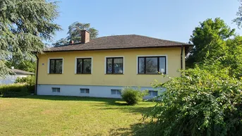 Expose großzügiger Bungalow mit 153m² Wfl. und 206m² Stell-und Lagerplätze im idyllischen Lutzmannsburg