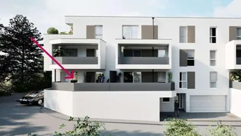 Expose **Wohnhausanlage Bachgasse** Neubau II - 2-Zimmer Wohnung mit Terrasse - Mitten in St. Florian