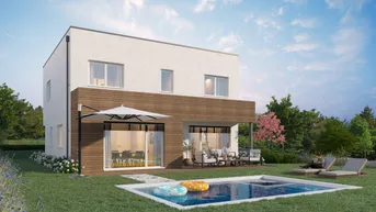 Expose Moderne Architektur - Großzügig geplantes Einfamilienhaus mit Garage - Wohnidylle für Generationen