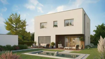 Expose Wohnidylle in Wilhering - Reith, exklusives Einfamilienhaus mit großer Garage - moderne Architektur