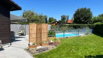 Expose Freizeitparadies mit Pool auf Eigengrund! - Kleingarten nähe Pichlingersee