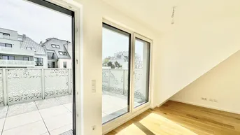 Expose ERSTBEZUG: HERRLICHES 3 ZIMMER PENTHOUSE MIT 2 TERRASSEN IN 1220 WIEN
