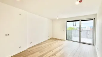 Expose GRÜNBLICK - 3 ZI ERSTBEZUG MIT SÜDBALKON, Gemeinschaftsgarten + TIEFGARAGE IN 1140 WIEN
