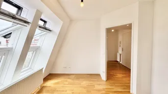 Expose Nähe U1 | 2 Zimmer Dachgeschosswohnung mit Gemeinschaftsdachterrasse
