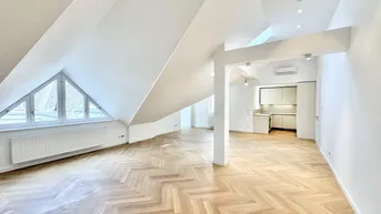 Expose Exklusiver Erstbezug nach Sanierung | 3-Zimmer Dachgeschoss | Canovagasse