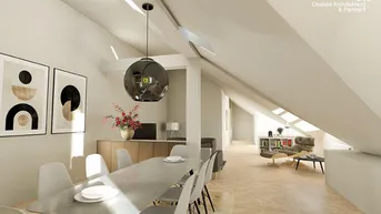 Expose Exklusiver Erstbezug nach Sanierung | 3-Zimmer Dachgeschoss | Canovagasse