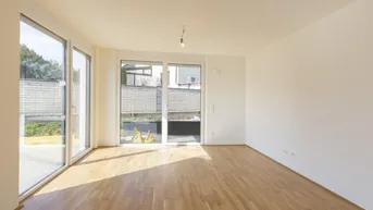 Expose Gartenwohnung mit drei Zimmer und großzügiger Terrasse ​​​​​​​