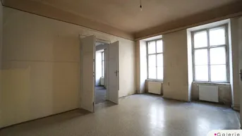 Expose Naschmarkt - geräumige, helle, sanierungsbedürftige Altbauwohnung