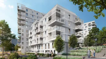 Expose „Village im Dritten – PEAK HOMES“ Provisionsfreie 3-Zimmer Eigentumswohnung mit Balkon (Erstbezug!) Top 49