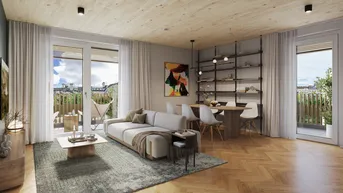Expose „Leopold Quartier“ Optimal geschnittenes Mikroapartment mit Balkon (Erstbezug &amp; Provisionsfrei!) Top 9