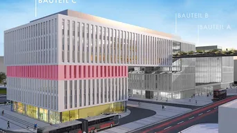 Expose Einzigartig – Erstbezug-Büros und Geschäfte im Projekt Hafenportal in 4020 Linz - zur Miete
