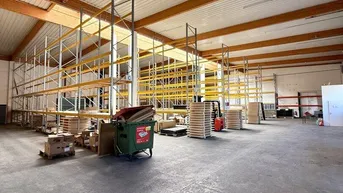 Expose 891 m² Lagerhalle in 1230 Wien (Talpagasse) zu mieten! – 2 Sektionaltore, U6 &amp; Autobahn-Nähe, videoüberwacht