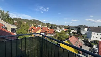 Expose Vermietete 2-Zimmer-Wohnung mit zwei Balkonen und Schlossberg-Blick