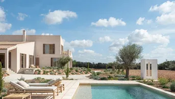 Expose Moderne Neubaufinca mit großem Pool nahe Campos