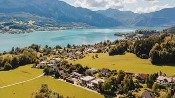 Expose Angekommen!Moderne Gartenwohnung am türkisblauen Attersee