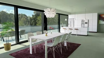 Expose Hoch hinaus in Morzg!140 m² Penthouse mit 76 m² Sonnenterrasse