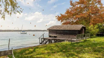 Expose Einmalige Gelegenheit!Seeliegenschaft mit Bootshaus am wunderschönen Attersee