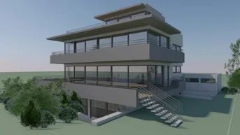 Expose Grundstück mit Planung!Designer-Villa mit Dachterrasse in Salzburg-Nonntal
