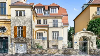 Expose Repräsentative und neu sanierte Jahrhundertwendevilla mit Garten und Einliegerwohnung mitten in Döbling