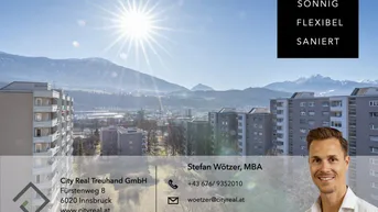 Expose Über den Dächern von Innsbruck – Einziehen und Wohlfühlen