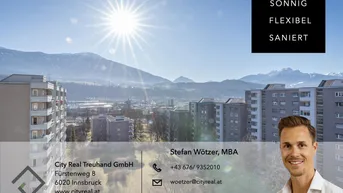 Expose Über den Dächern von Innsbruck – Einziehen und Wohlfühlen