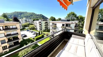 Expose Sbg.-Parsch: Elegante 3-Zi.-Wohnung mit 2 Balkonen und TG-Stellplatz
