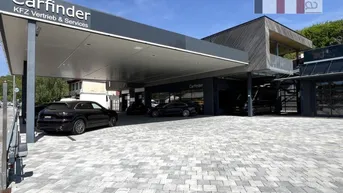 Expose Moderne Gewerbeliegenschaft, ausgestattete KFZ-Werkstatt mit §57, E-Ladestationen, Showroom, Kunden- und Personalräume!