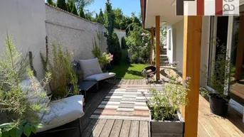 Expose Modernes Wohnen auf einer Ebene mit 5 Zimmern und Garten