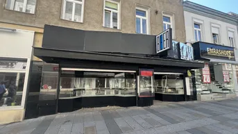 Expose &lt;&lt; KEINE ABLÖSE &gt;&gt; TOPLAGE - UNBEFRISTET - 84 m2 Geschäftslokal in Fußgängerzone mit Lager und Gang-WC