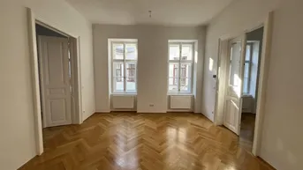 Expose UNBEFRISTET - Ruhige hofseitige 3-Zimmer Wohnung mit separater Küche, Abstellraum und Kellerabteil