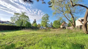 Expose 360 TOUR / Wunderschöner, ebener Baugrund in bester, ruhiger Grünwohnlage des 23. Bezirks
