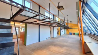 Expose 360 TOUR / Multifunktionales, modernes, lichtdurchflutetes Dachgeschoss-Atelier/Büro mit Terrasse in bester Lage des 18. Bezirks