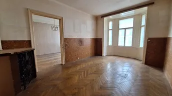 Expose 360° TOUR / Sanierungsbedürftige 3-Zimmer-Altbauwohnung (Lift) mit kleinem Balkon in zentraler Lage des 16. Bezirks
