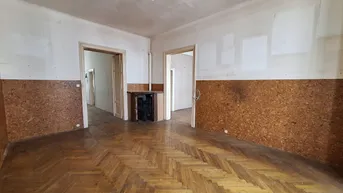 Expose 360 TOUR / Sanierungsbedürftige 3-Zimmer-Altbauwohnung (Lift) mit kleinem Balkon in zentraler Lage des 16. Bezirks