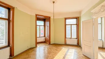 Expose Helle Altbauwohnung mit Erkerzimmer im 18. Bezirk - Renovierungsbedarf mit Potenzial