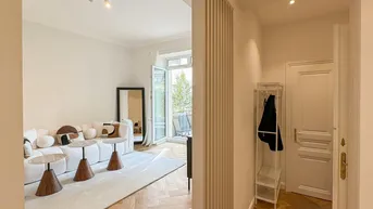 Expose Charmant renovierte Altbauwohnung mit Terrasse und Garten in bester Lage