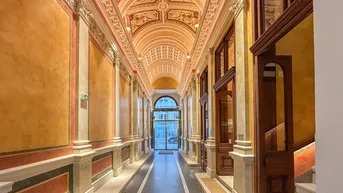 Expose Weihburggasse- Souterrain Geschäftsfläche in wunderschönem Palais