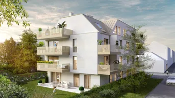 Expose VIVA HETZENDORF - Helle 3 Zimmer Wohnung mit sonniger Süd-West Terrasse und großem Eigengarten