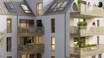 Expose Ihr Zuhause, Ihre Vision. Gestalten Sie mit! 2-Zimmer Wohnglück im Dachgeschoss - keine Dachschrägen!