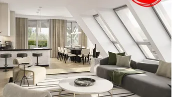 Expose Traumhaftes 5-Zimmer Penthouse mit 2 Terrassen, großem Dachgarten und toller Aussicht - TWIN ESTATES