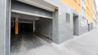 Expose Tiefgaragenstellplatz direkt beim Westbahnhof - 1150 Wien, Pelzgasse 3