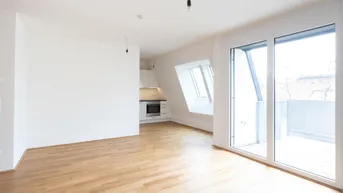 Expose 2-Zimmer DG Wohnung! West-Terrasse mit Fernblick! Erstklassige Ausstattung! ab Dezember