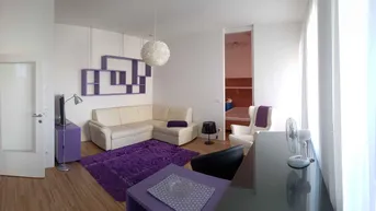 Expose VOLLMÖBLIERTE, moderne und bezugsbereite 2-Zimmer-Wohnung mit Balkon im Herzen des 4. Bezirks! Willkommen in Ihrem neuen Zuhause – stilvoll, komfortabel und zentral gelegen!