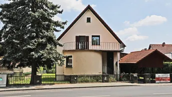 Expose 135m2 Haus gebaut 1965 auf schönen ebenen Grundstück mit hoher Bebauungsdichte in unmittelbarer Nähe zur Metro in Straßgang