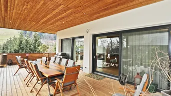 Expose Traumhaft schönes und gepflegtes Einfamilienhaus - zwei große Terrasse - Garage für 3 Autos - sehr gute Infrastruktur - Nähe Burg Gösting
