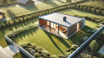 Expose Individuell planbarer Bungalow in unverbaubarer Aussichtslage!