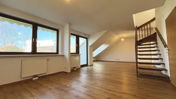 Expose Familientraum in Katzelsdorf - schicke Maisonettewohnung mit viel Platz