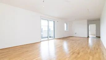 Expose ERSTBEZUG "ein viertel grün" - traumhafte 3 Zimmerwohnung im 3. Obergeschoss mit Tiefgaragenstellplatz - provisionsfrei