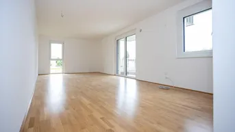 Expose ERSTBEZUG "ein viertel grün" - herrliche 3 Zimmerwohnung mit Balkon in Wr. Neustadt mit Tiefgaragenabstellplatz - provisionsfrei